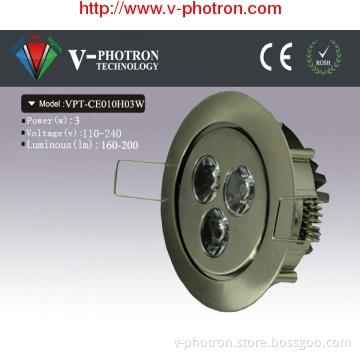 High Power LED 3W Ceiling Light